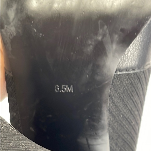 Steve Madden Black Heeled Boots - Picture 9 of 10